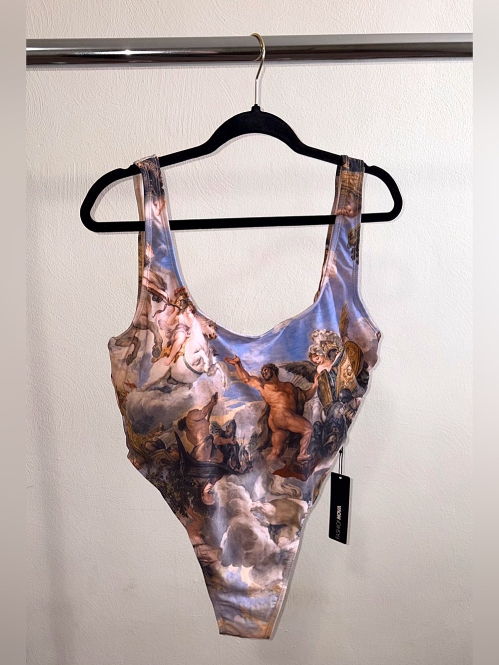 Fashion Nova Renaissance 1 piece Swimsuit Size XL